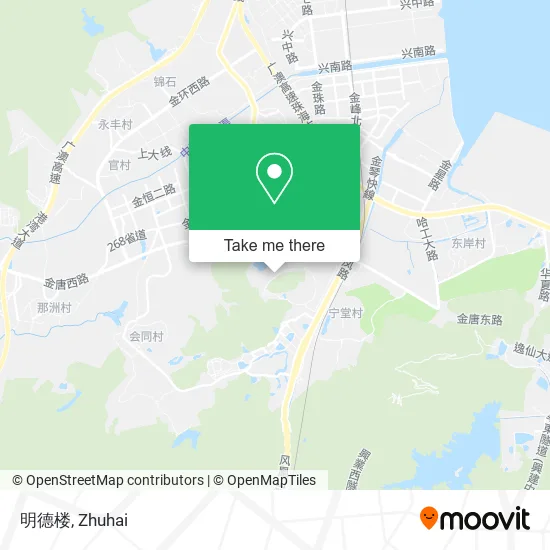 明德楼 map
