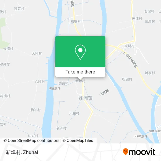 新埠村 map