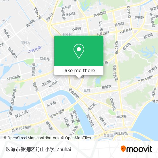 珠海市香洲区前山小学 map