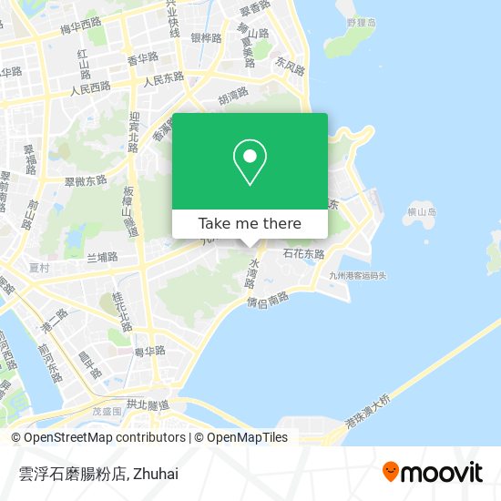 雲浮石磨腸粉店 map