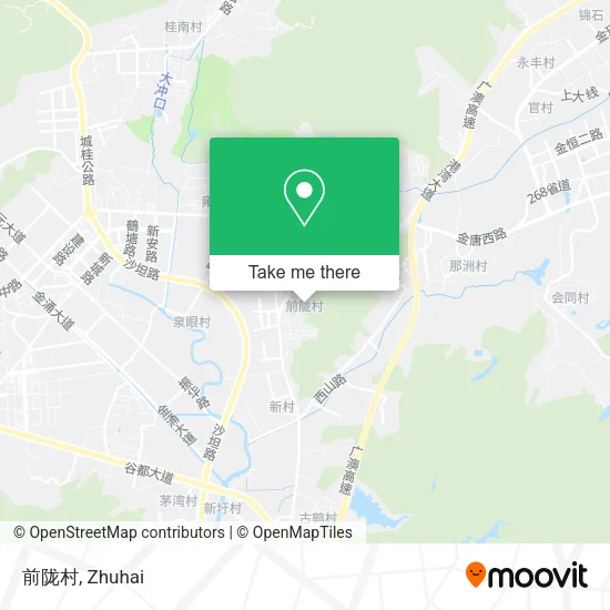 前陇村 map