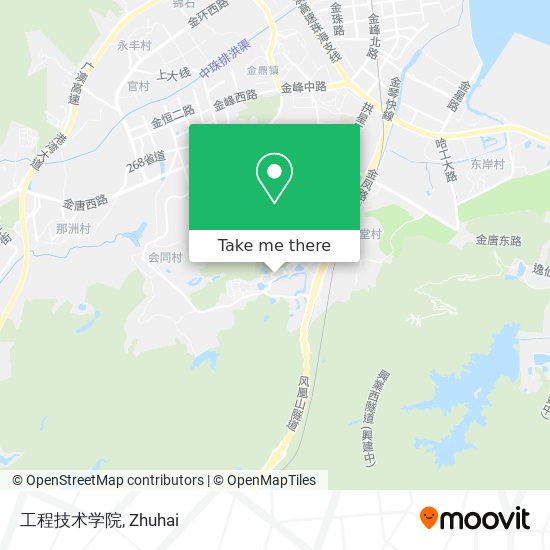 工程技术学院 map