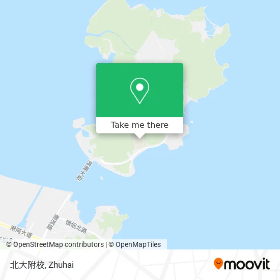 北大附校 map