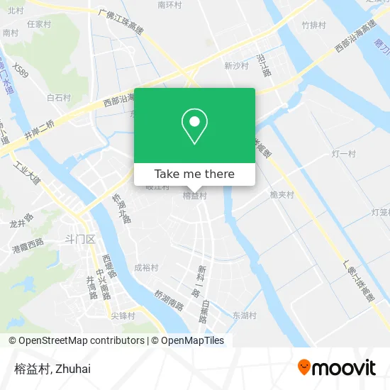 榕益村 map