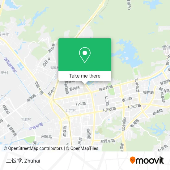 二饭堂 map