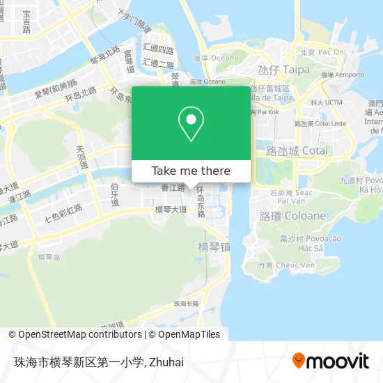 珠海市横琴新区第一小学 map