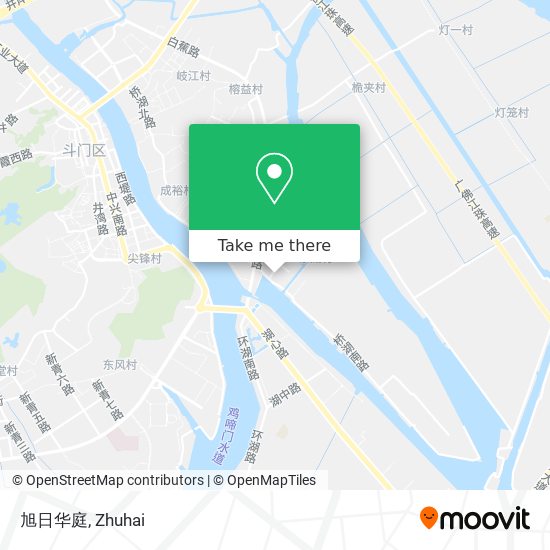 旭日华庭 map