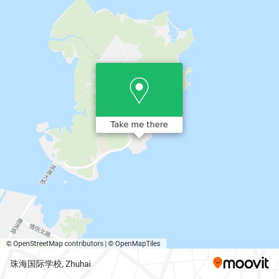 珠海国际学校 map