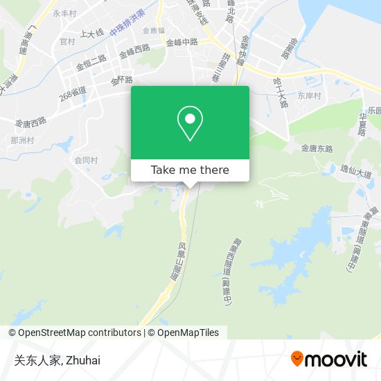 关东人家 map