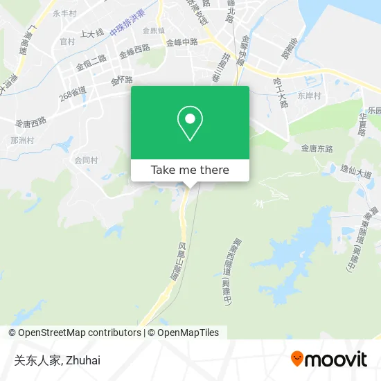 关东人家 map