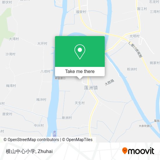 横山中心小学 map
