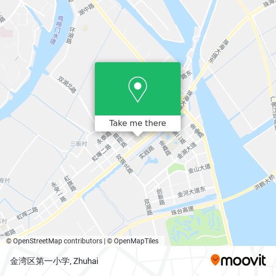 金湾区第一小学 map