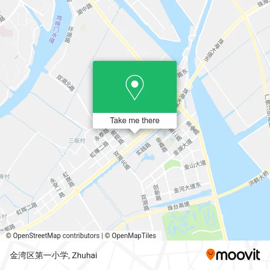 金湾区第一小学 map