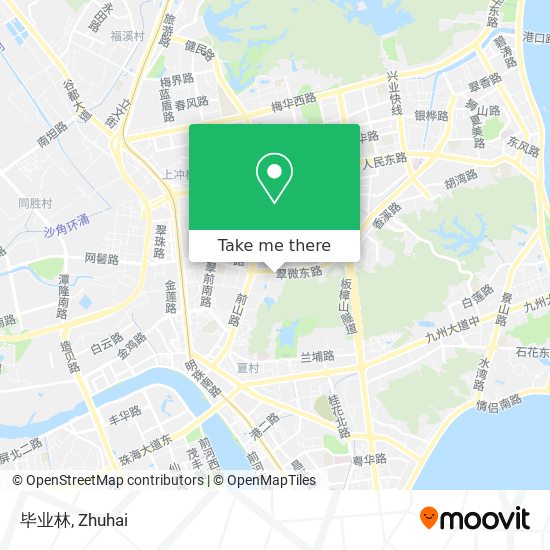 毕业林 map