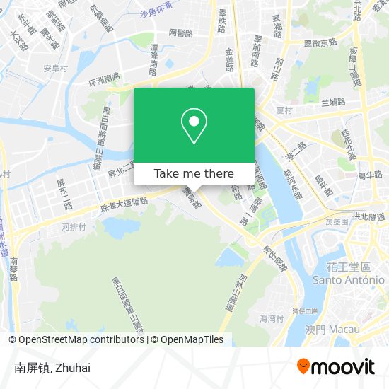 南屏镇 map