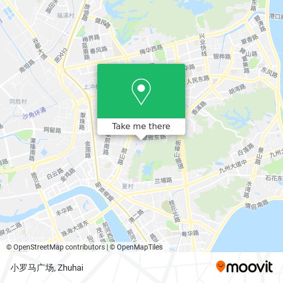 小罗马广场 map