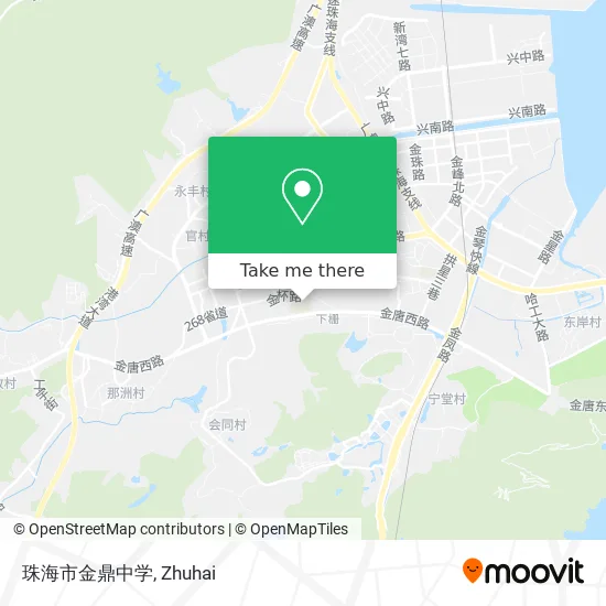 珠海市金鼎中学 map