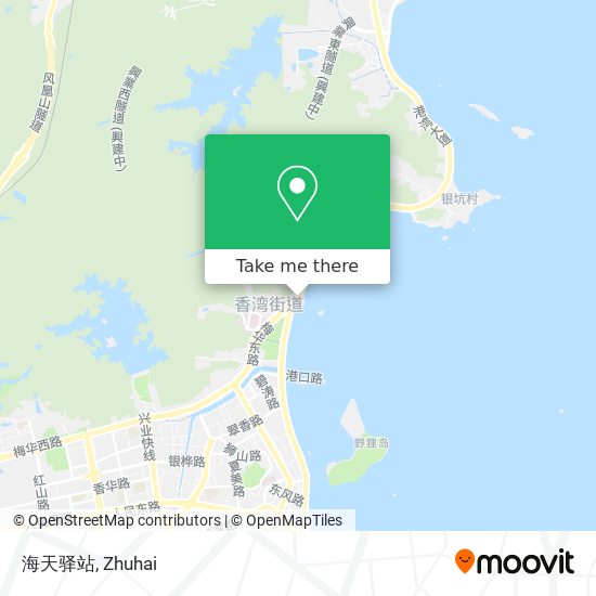 海天驿站 map