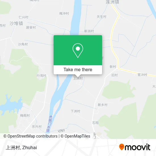 上洲村 map