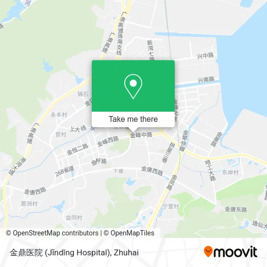金鼎医院 (Jīndǐng Hospital) map