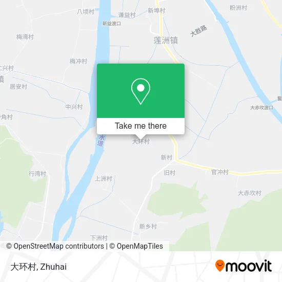 大环村 map