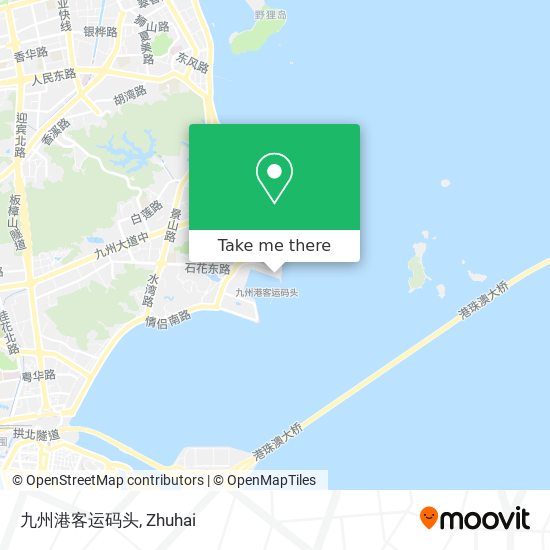 九州港客运码头 map