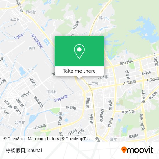 棕榈假日 map