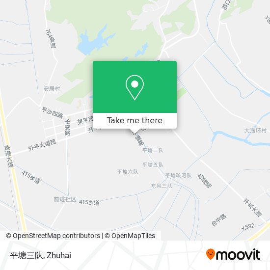 平塘三队 map