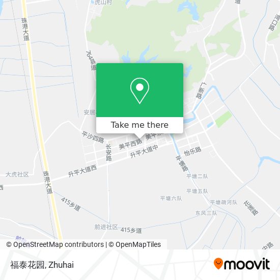 福泰花园 map