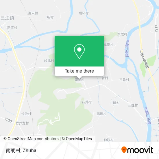 南朗村 map