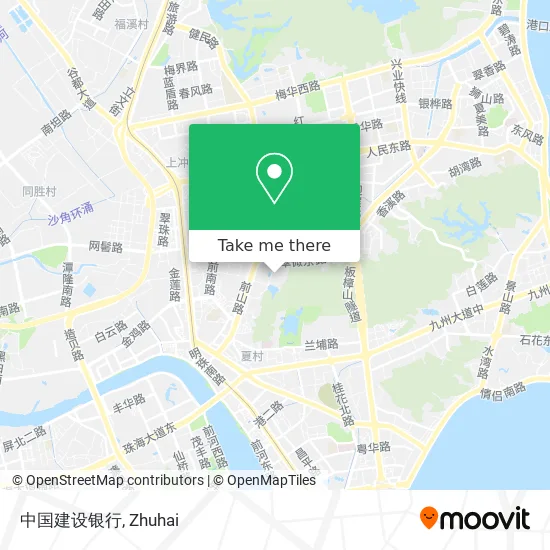 中国建设银行 map