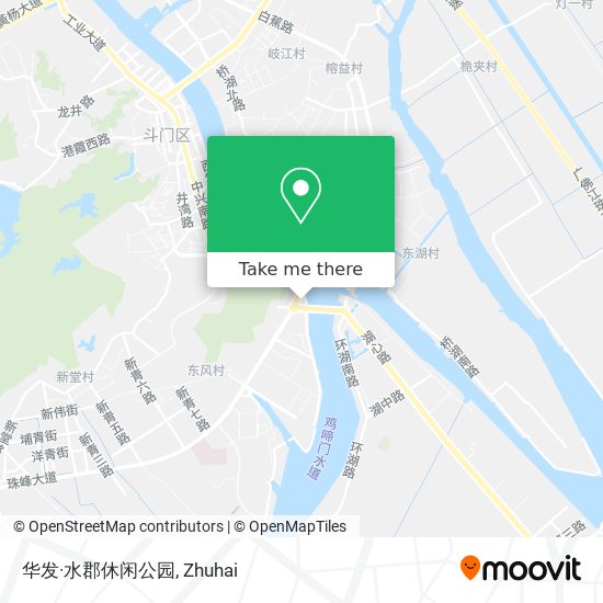 华发·水郡休闲公园 map