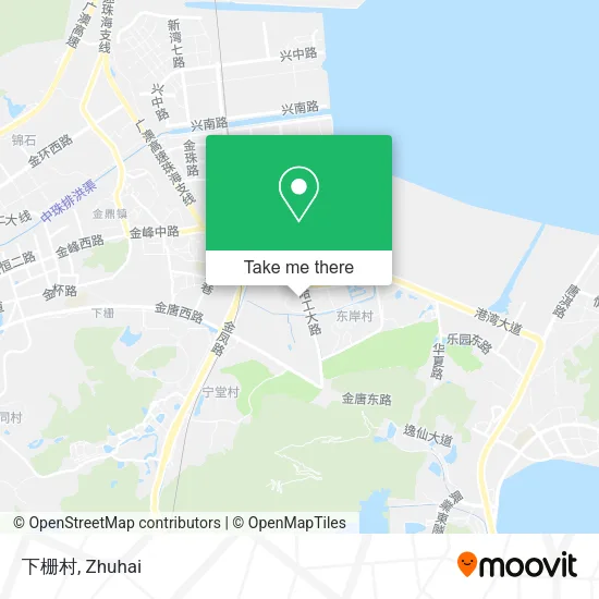 下栅村 map