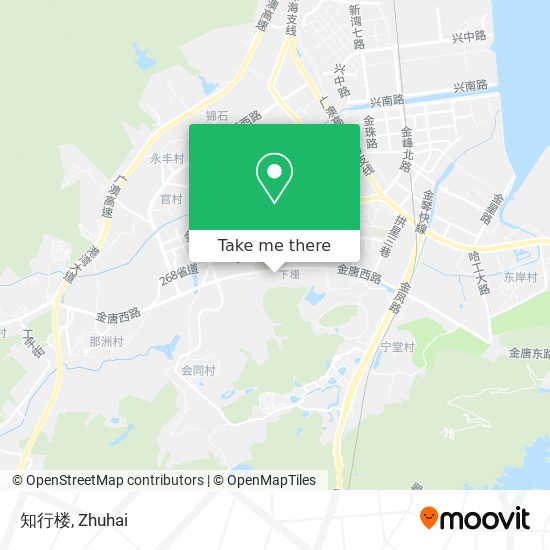 知行楼 map