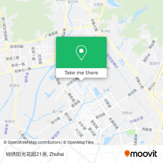 锦绣阳光花园21座 map