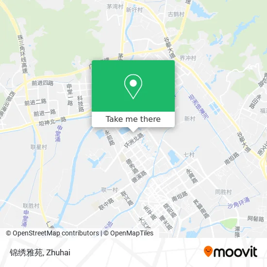 锦绣雅苑 map