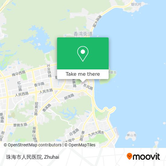 珠海市人民医院 map