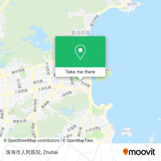 珠海市人民医院 map