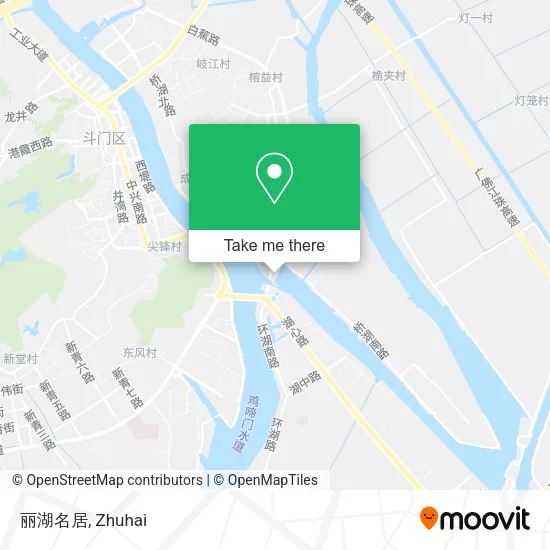 丽湖名居 map
