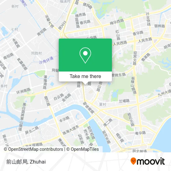 前山邮局 map