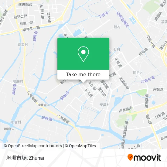 坦洲市场 map