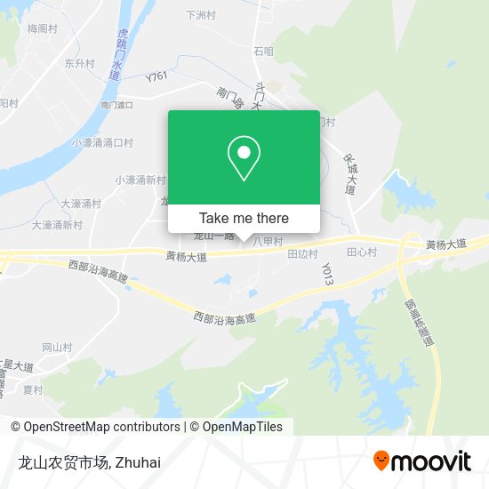 龙山农贸市场 map