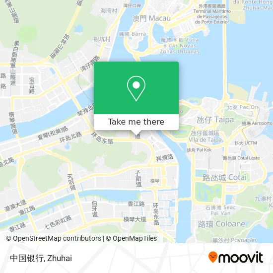 中国银行 map