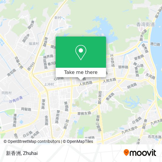 新香洲 map