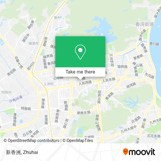 新香洲 map