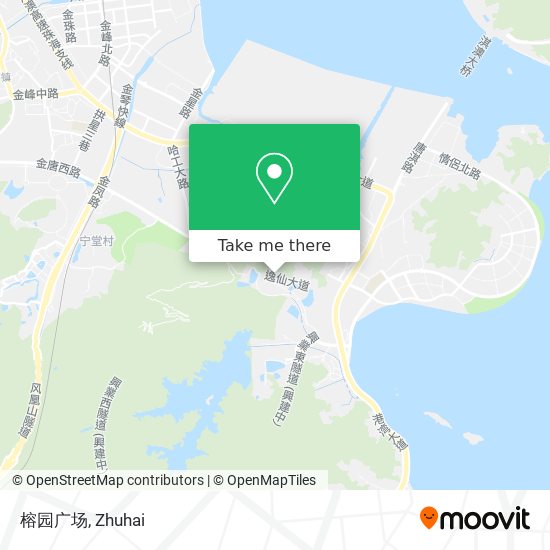 榕园广场 map