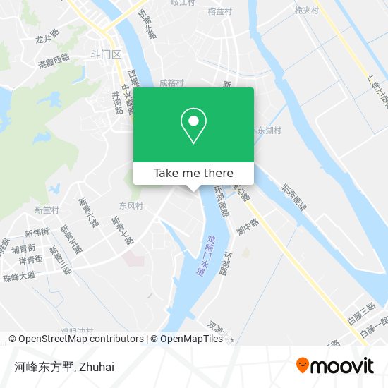 河峰东方墅 map