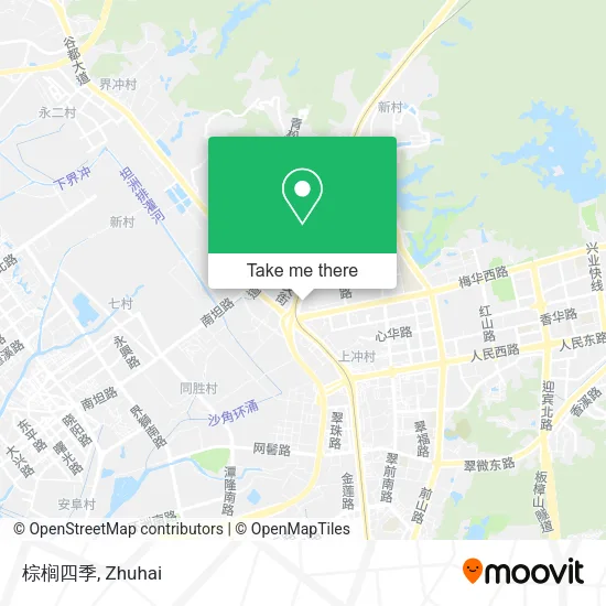 棕榈四季 map
