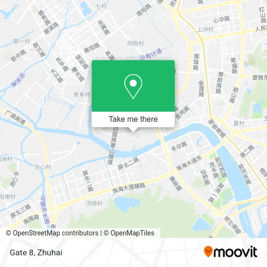 Gate 8 map