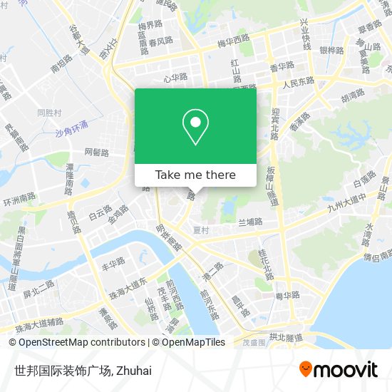 世邦国际装饰广场 map